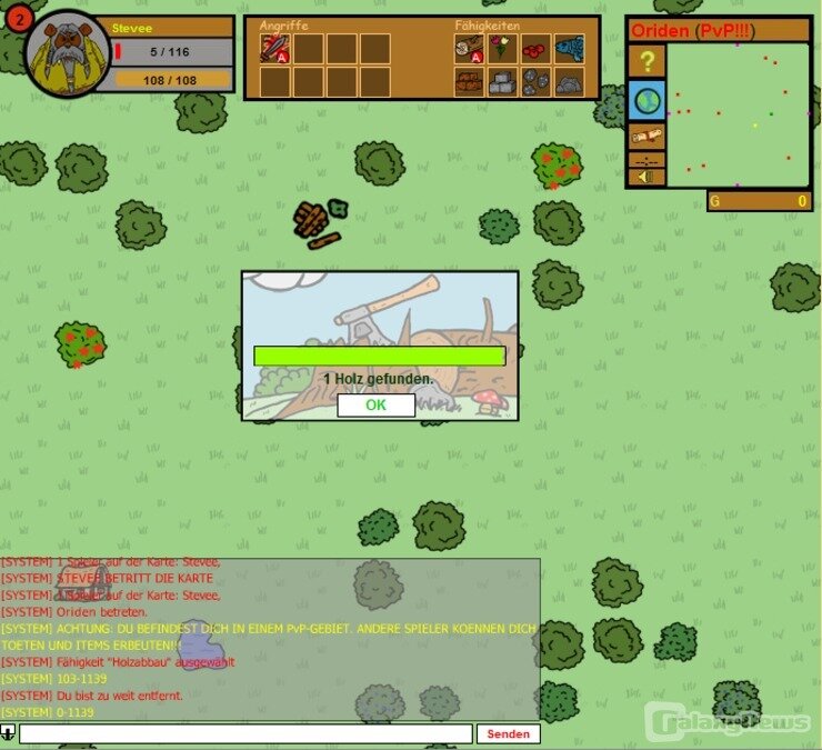 Screenshot Esnuworld