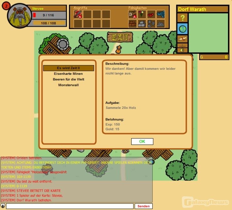 Screenshot Esnuworld