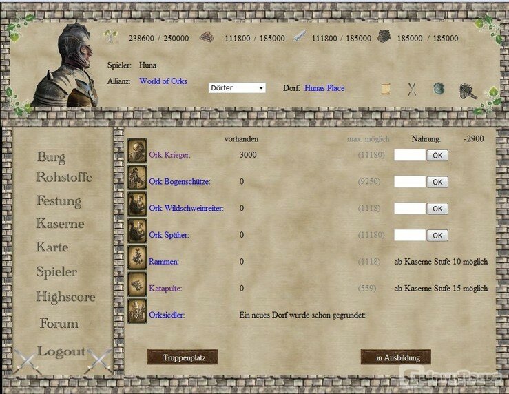 Screenshot Oger the Game