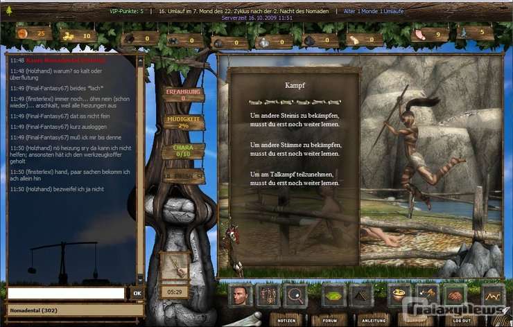 Screenshot SteinZeitSpiel 2