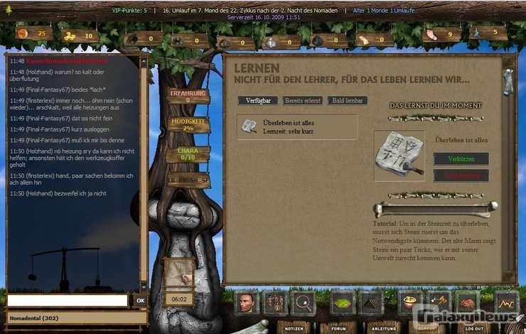 Screenshot SteinZeitSpiel 2