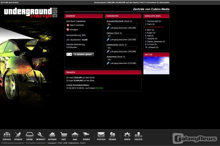 Screenshot Underground-inc.