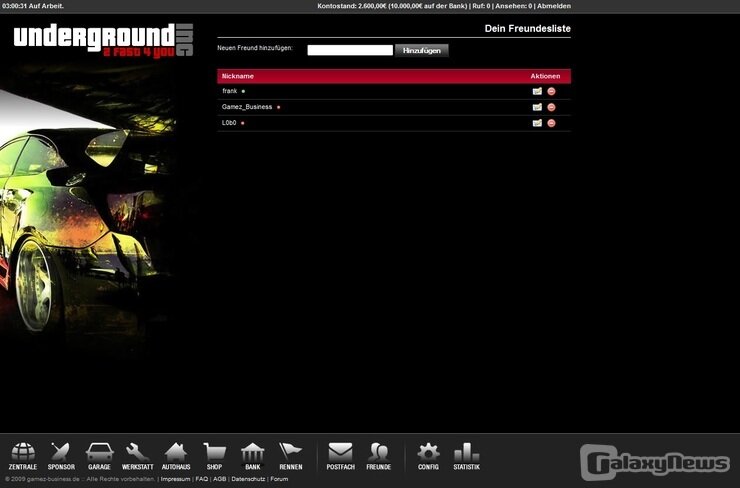 Screenshot Underground-inc.