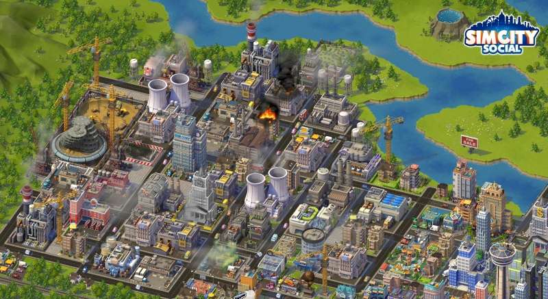 Screenshot SimCity Social