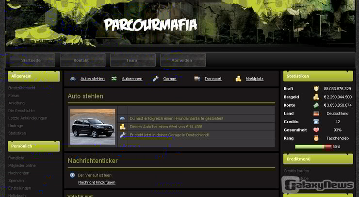 Screenshot ParcourMafia