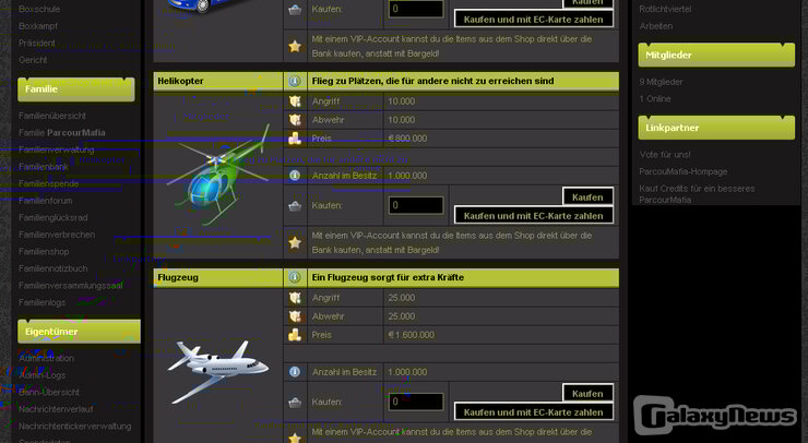 Screenshot ParcourMafia