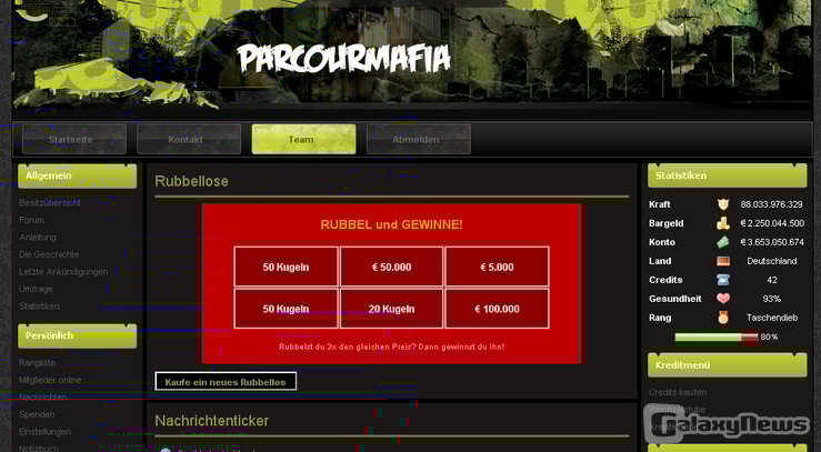 Screenshot ParcourMafia