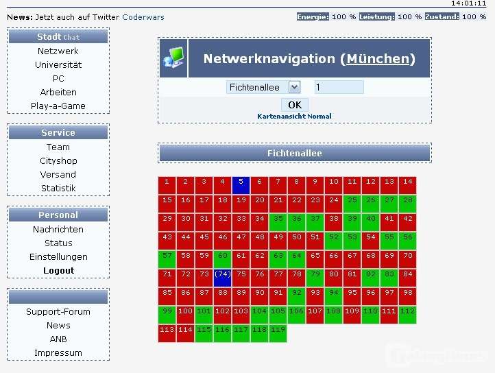 Screenshot Coderwars
