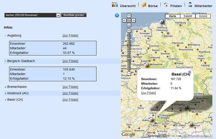Screenshot BankGame.de