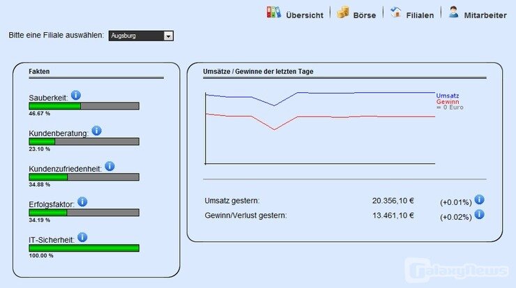 Screenshot BankGame.de