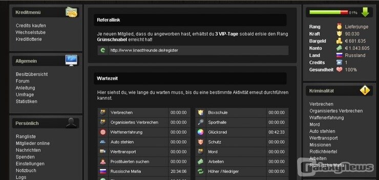 Screenshot knastfreunde.de