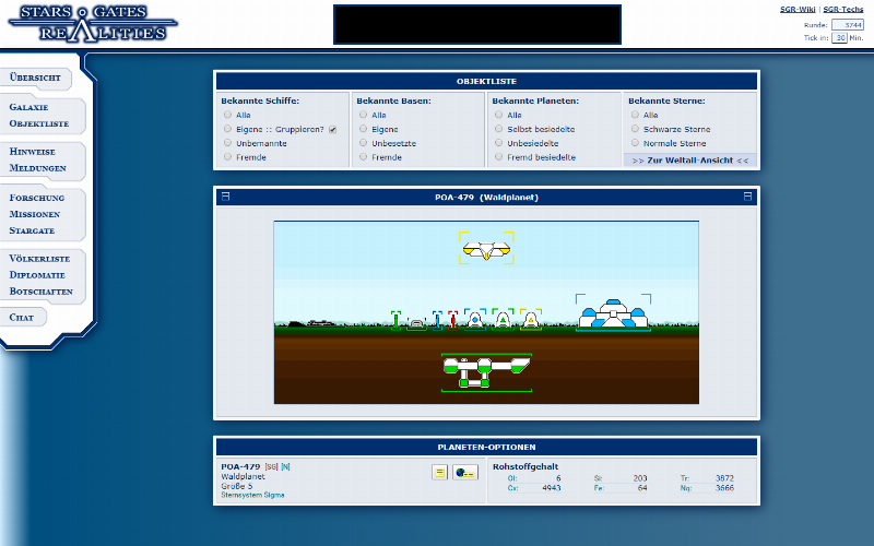 Screenshot Stars, Gates & Realities