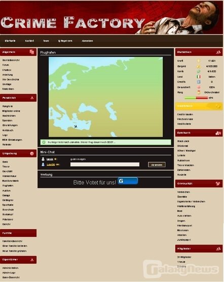 Screenshot Crime Factory