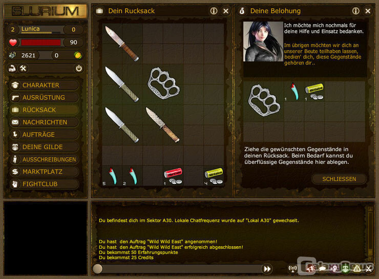 Screenshot Elurium :: Harmont Chroniken