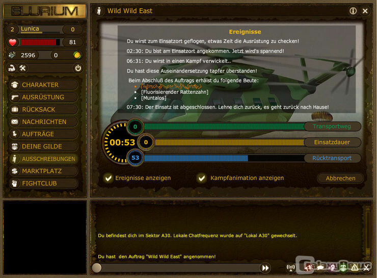 Screenshot Elurium :: Harmont Chroniken