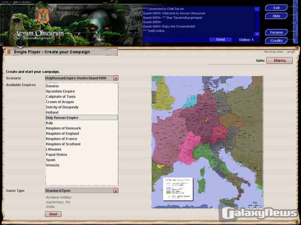 Screenshot Aevum Obscurum