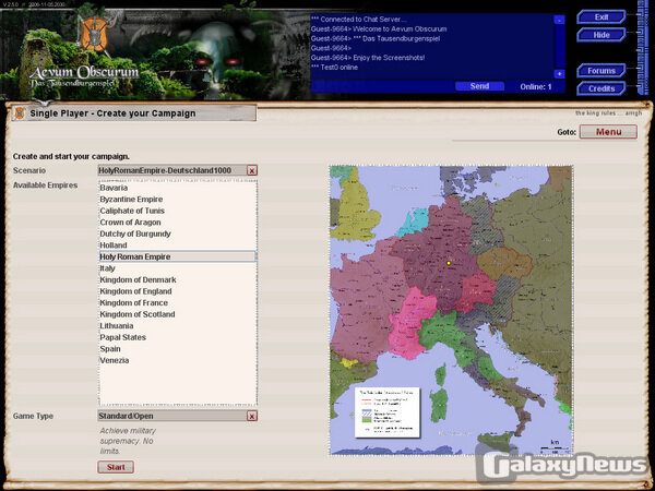 Screenshot Aevum Obscurum