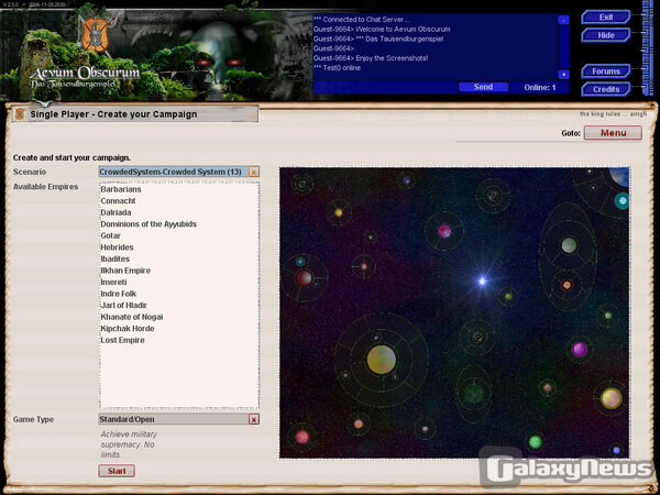 Screenshot Aevum Obscurum