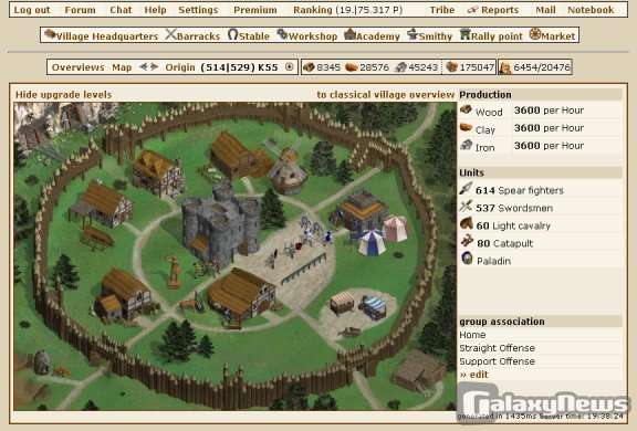 Screenshot Die Stämme