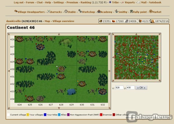 Screenshot Die Stämme