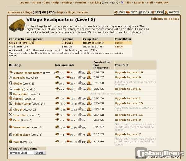 Screenshot Die Stämme
