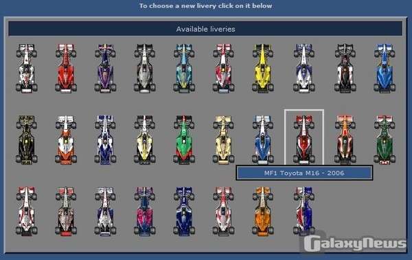 Screenshot Grand Prix Racing Online