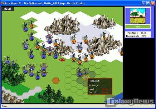 Screenshot War Online