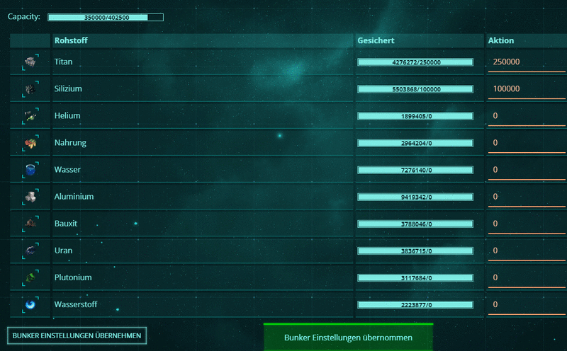 Screenshot Universe Dawn