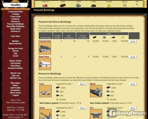 Screenshot War of Empires