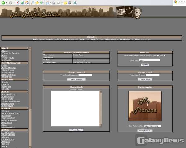 Screenshot The Mafia Culture