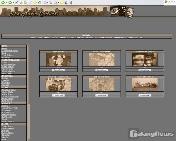 Screenshot The Mafia Culture