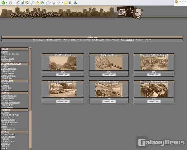 Screenshot The Mafia Culture