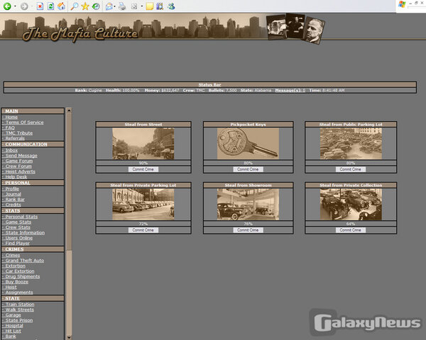 Screenshot The Mafia Culture
