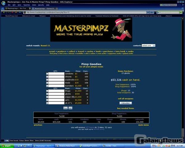 Screenshot Masterpimpz