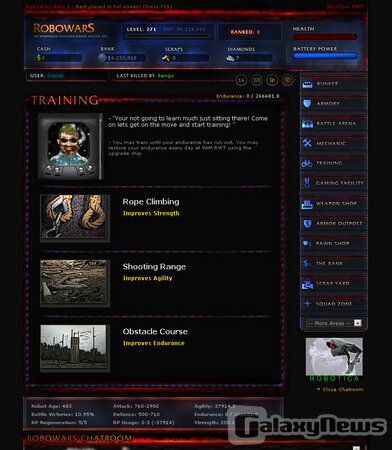 Screenshot RoboWars