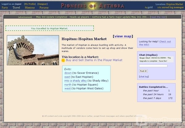 Screenshot Pioneers of Aethora