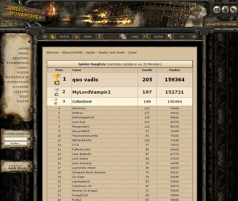 Screenshot Insel Monarchie