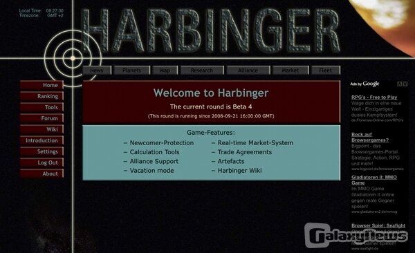 Screenshot Harbinger