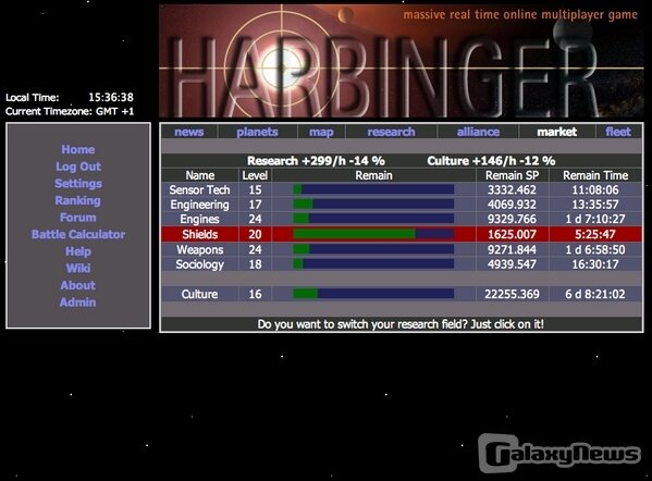 Screenshot Harbinger