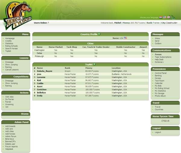 Screenshot Horse Tycoon