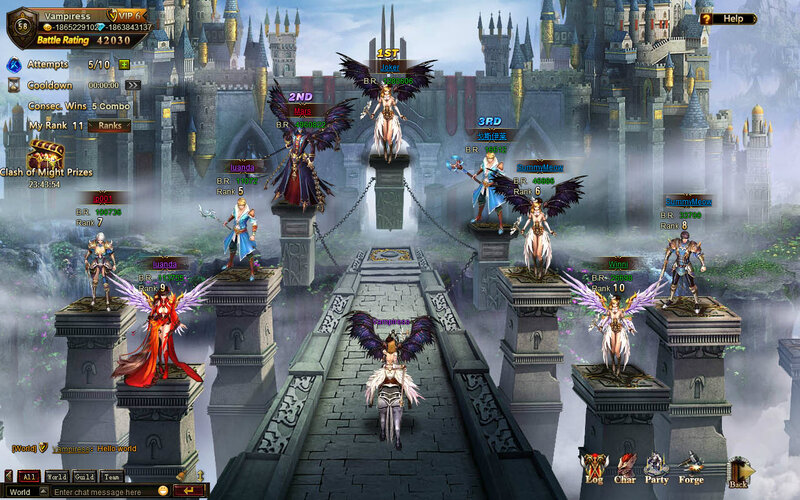 Screenshot League of Angels