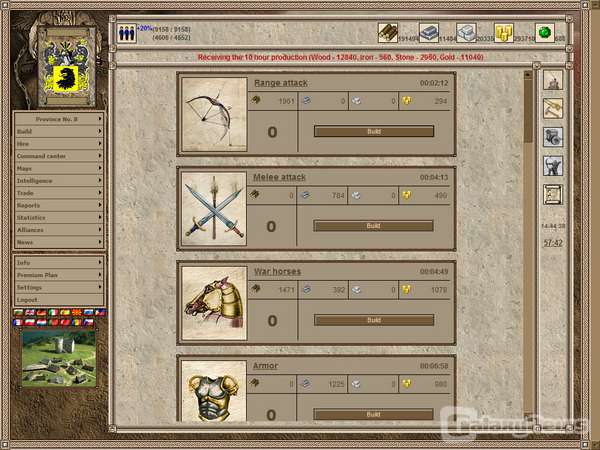Screenshot Imperia Online