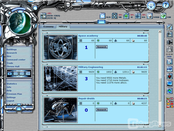 Screenshot Galactic Imperia