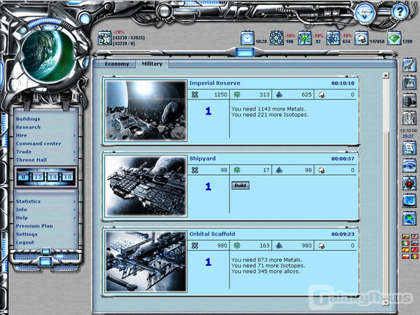Screenshot Galactic Imperia