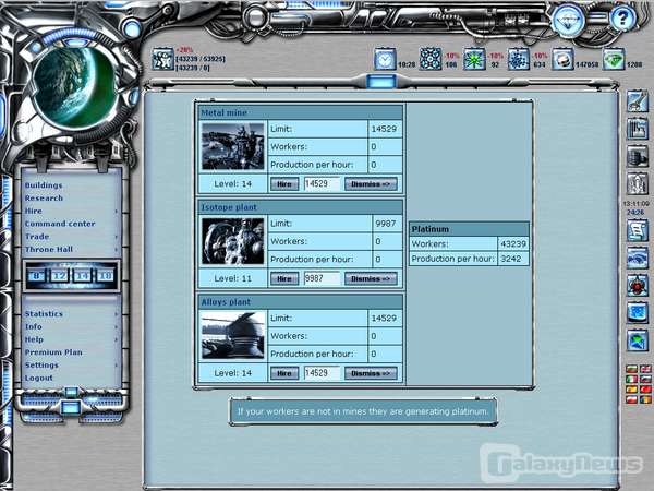Screenshot Galactic Imperia