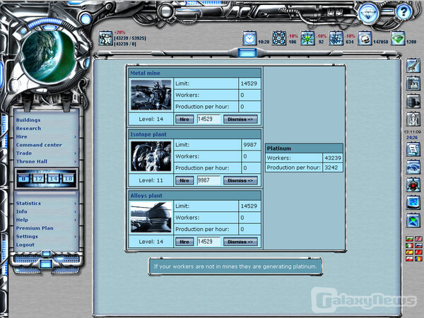 Screenshot Galactic Imperia