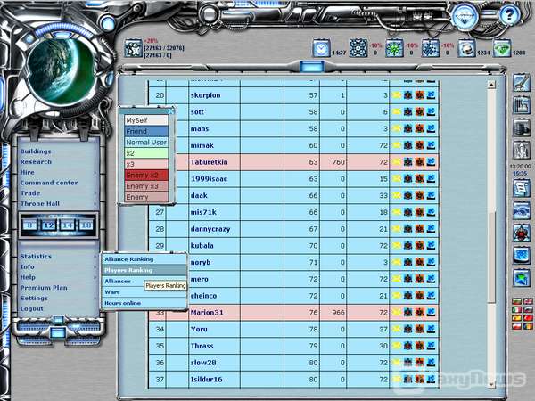 Screenshot Galactic Imperia