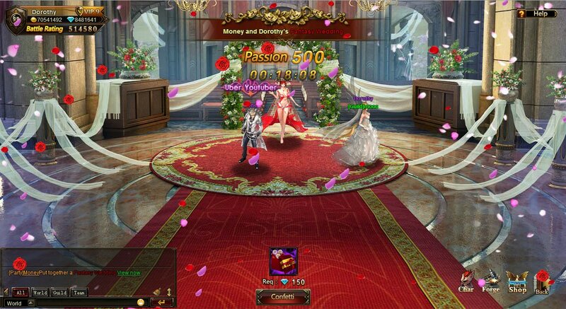 Screenshot League of Angels