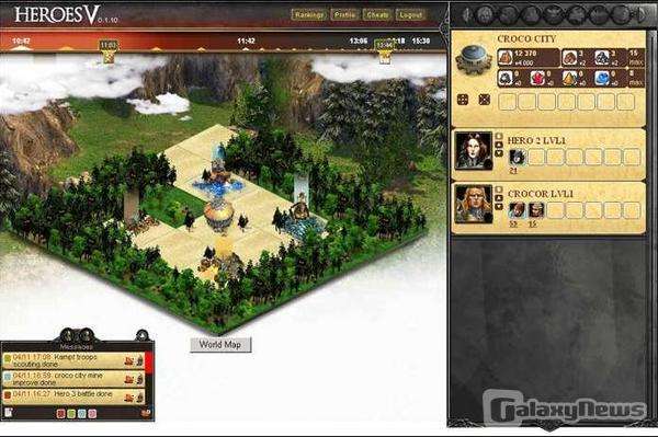 Screenshot Heroes of Might and Magic: Kingdoms