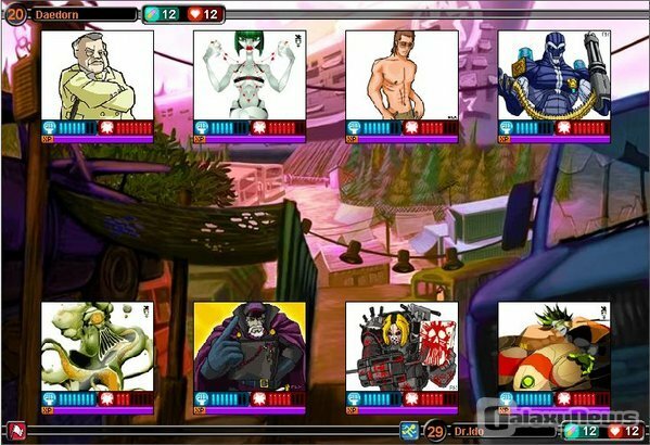 Screenshot Urban Rivals